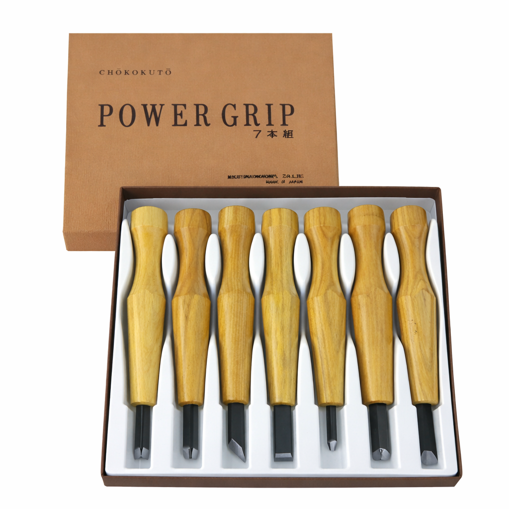 Power Grip 7-Piece Carving Set