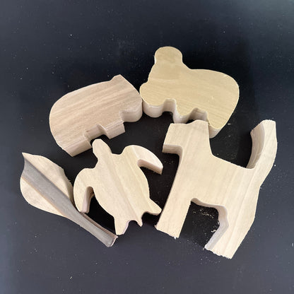 Animal Carving Blanks - Seasoned Timber