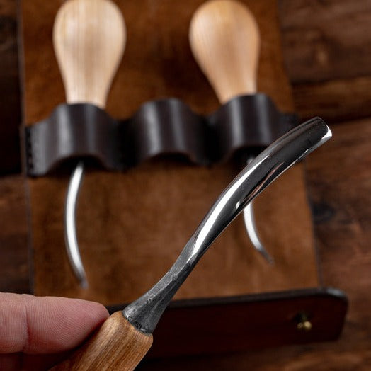 Fadir Bent Palm Gouge Set of 3 – Wood Tamer