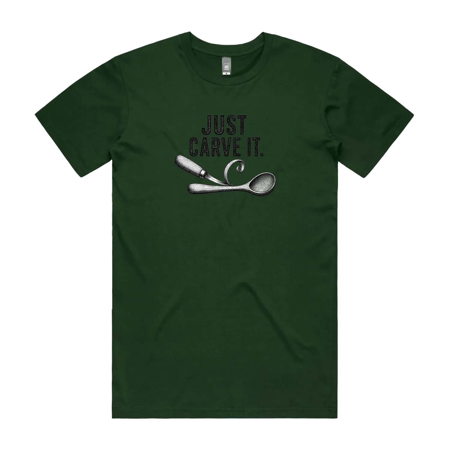 Forest Green front flat lay