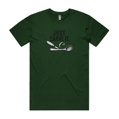 Forest Green front flat lay