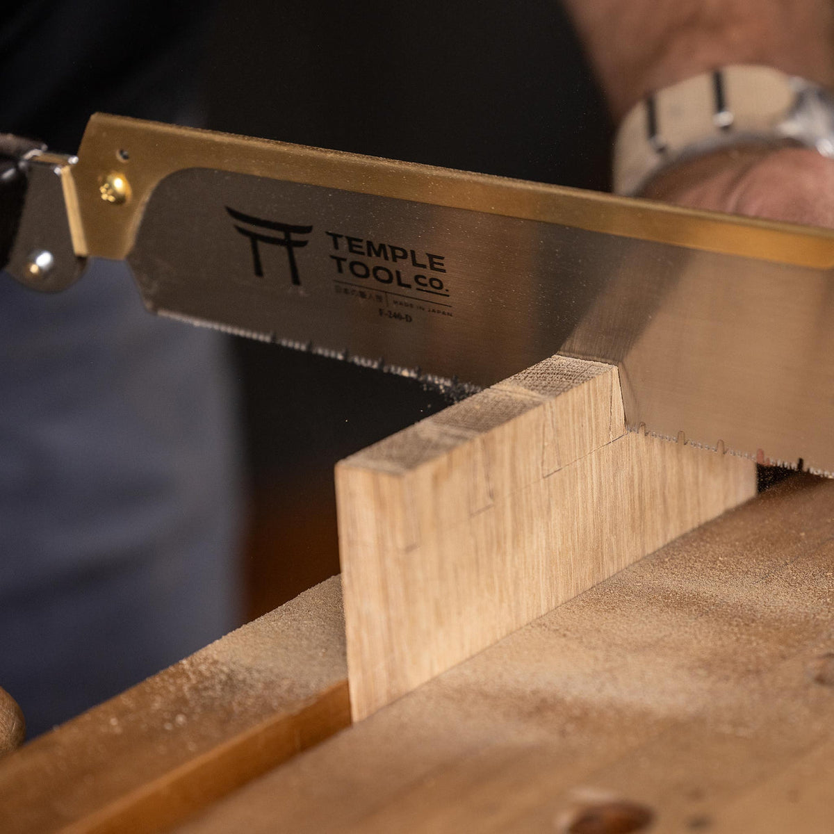 Temple Tool Co Folding Demon-Tooth Dozuki 240mm