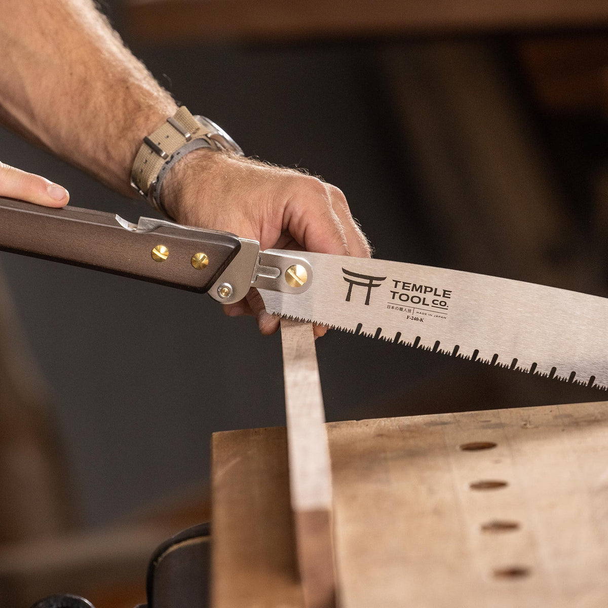 Temple Tool Co Folding Demon-Tooth Kataba Saw 250mm