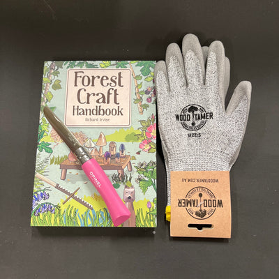 KIDS CARVING KIT - LITTLE WHITTLERS - My First Opinel - Wood Tamer