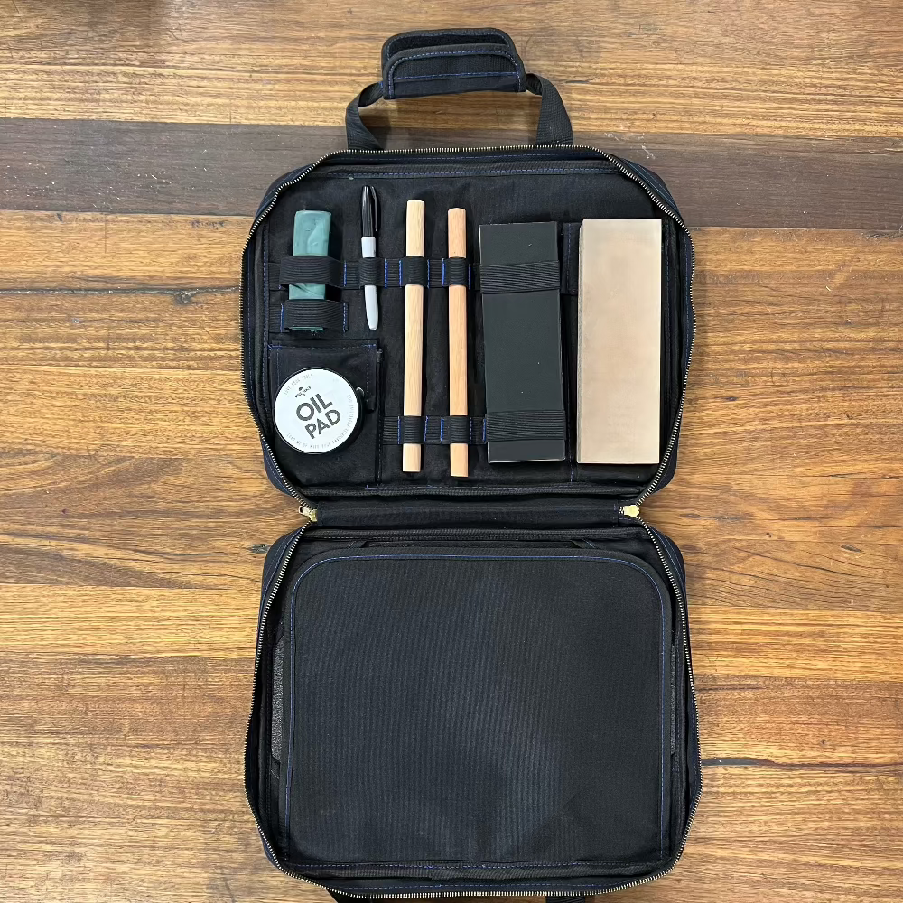 Tool Sharpening Kit with Canvas Case