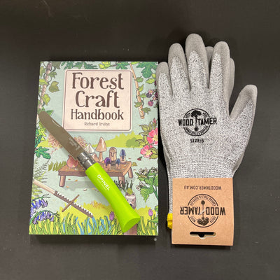 KIDS CARVING KIT - LITTLE WHITTLERS - My First Opinel - Wood Tamer
