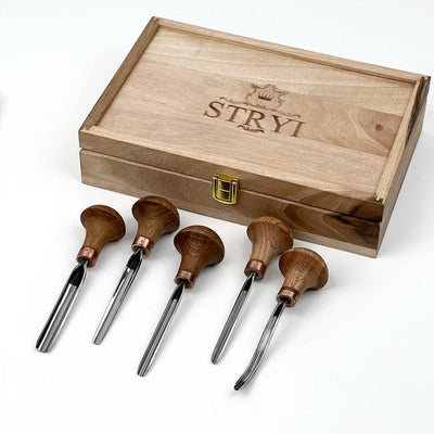 Stryi Palm Gouge 5 piece Set