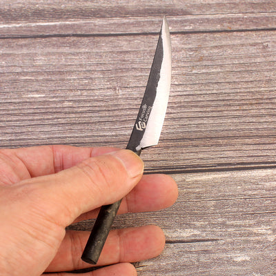 Focuser 52100 Forged 80mm Slöyd Blade Only Round Tang FC806 - Wood Tamer