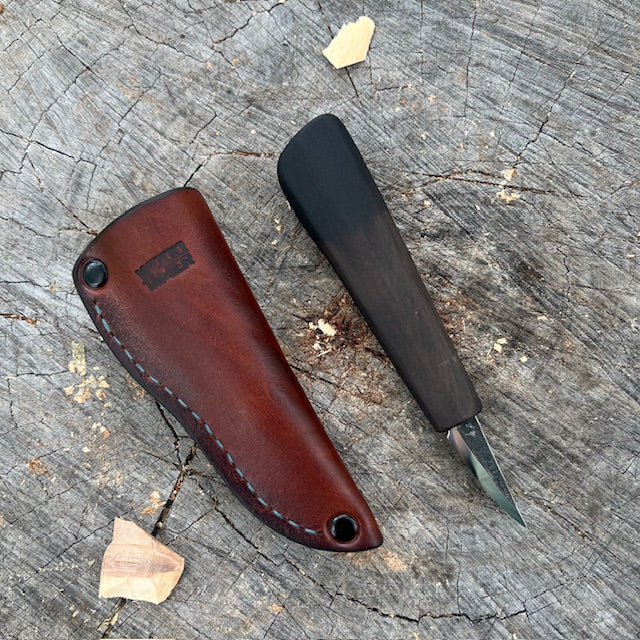Wood Tamer × Strongway 40mm Slöyd Detail Knife