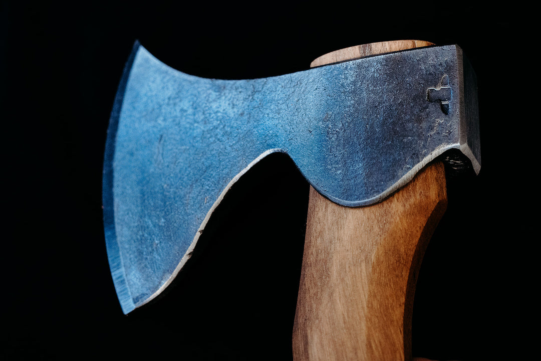 Wood Tamer X The Farmer's Forge 860 Carving Axe - Wood Tamer