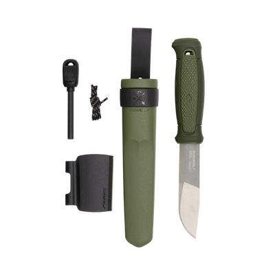 Morakniv Kansbol w/Survival Kit (S) Green - Wood Tamer