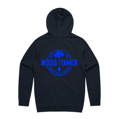 Black and Blue Hoodie - Wood Tamer