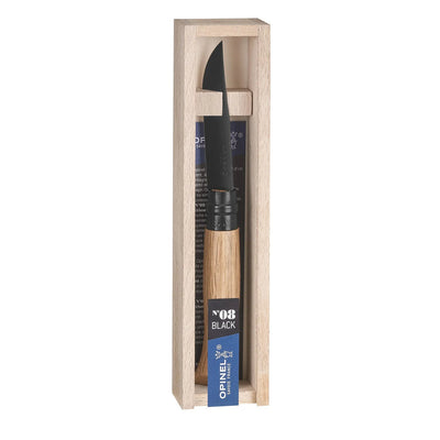 Opinel No.08 Black Oak Edition Folding Knife