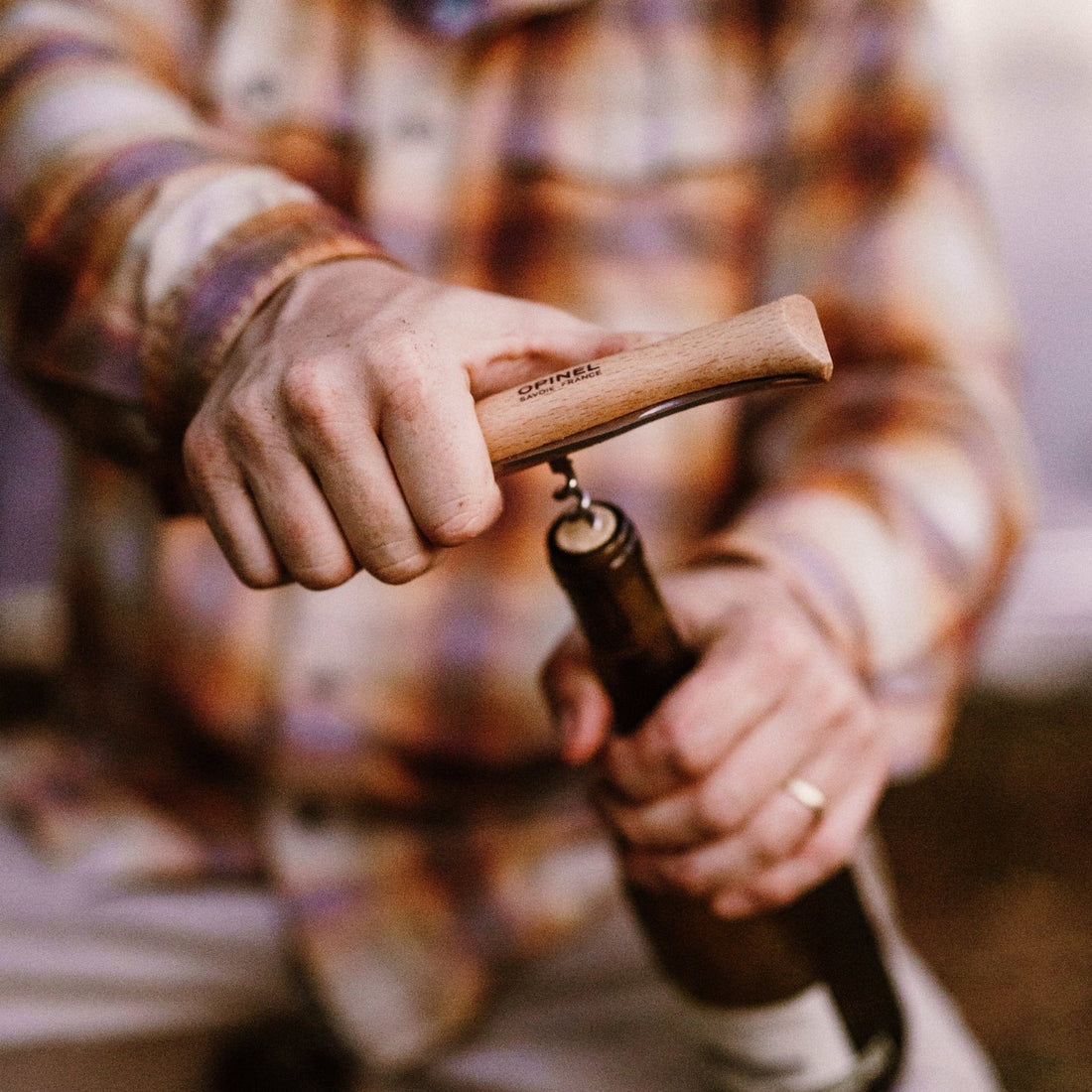 Opinel  N°10 Corkscrew - Wood Tamer