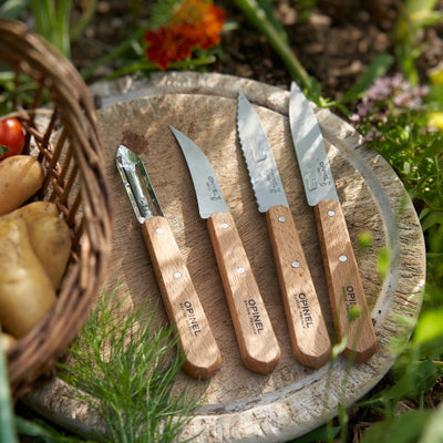 Opinel Les Essentiels Kitchen Utility 4PC Set - Wood Tamer