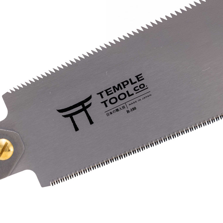 Temple Tool Co Ryoba Pull Saw – Double Edge – 180mm - Wood Tamer