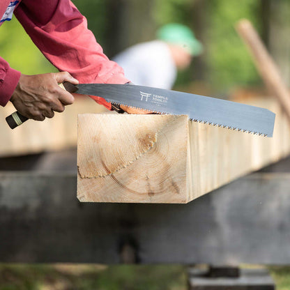 Temple Tool Co Timber Framing Pull Saw – Crosscut – 390 mm - Wood Tamer