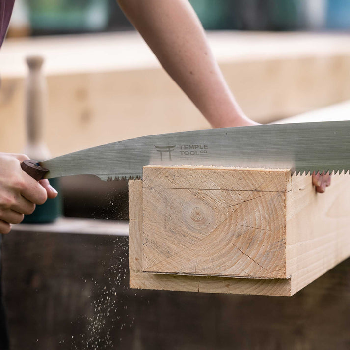 Temple Tool Co Timber Framing Pull Saw – Crosscut – 390 mm