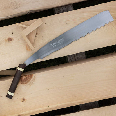 Temple Tool Co Timber Framing Pull Saw – Rip Cut – 390 mm - Wood Tamer