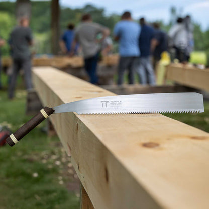 Temple Tool Co Timber Framing Pull Saw – Rip Cut – 390 mm - Wood Tamer