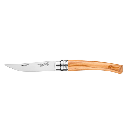Opinel No°10 Effilé Stainless Steel Slim Folding Knife - Wood Tamer