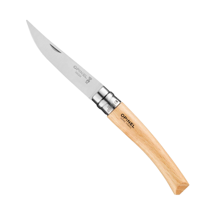 Opinel No°10 Effilé Stainless Steel Slim Folding Knife - Wood Tamer