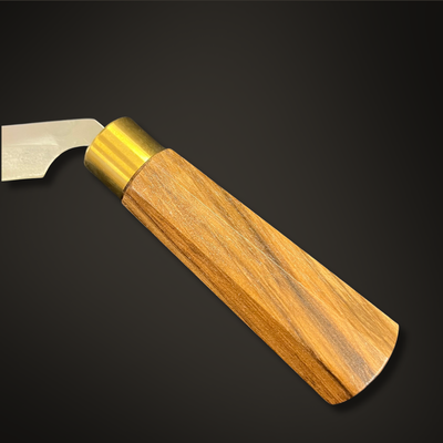 Wood Tamer Walnut Range Carving Drawknife – 105mm - Wood Tamer