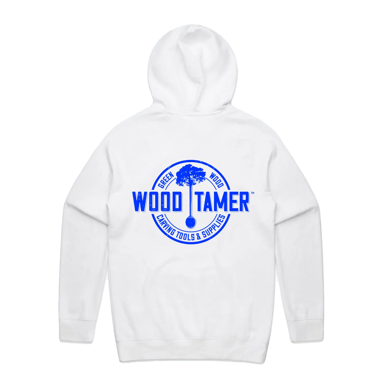 Black and Blue Hoodie - Wood Tamer
