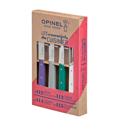 Opinel Les Essentiels Kitchen Utility 4PC Set - Wood Tamer