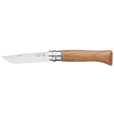 Opinel Traditional No8 Stainless Steel folding knife 8.5cm - Wood Tamer
