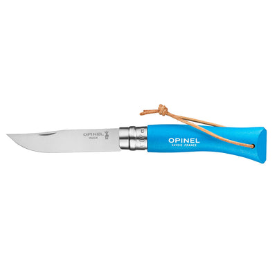 Opinel Colorama Trekking No7 Stainless Steel Pocket Knife 8cm - Wood Tamer