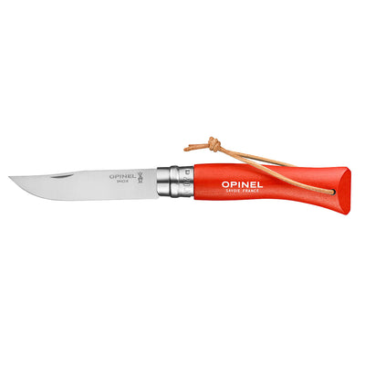 Opinel Colorama Trekking No7 Stainless Steel Pocket Knife 8cm - Wood Tamer