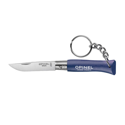 Opinel Keychain No.04 Stainless Steel Pocket Knife - Wood Tamer