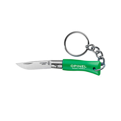 Opinel Keychain No.02 Stainless Steel Pocket Knife - Wood Tamer