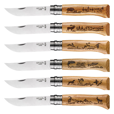N°08 Limited Edition Engraved Animalia Box 6PC Set - Wood Tamer