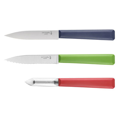 Opinel Les Essentiels + Trio Set - Wood Tamer