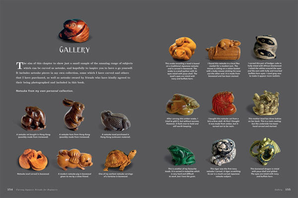 Carving Japanese Netsuke for Beginners - Robert Jubb