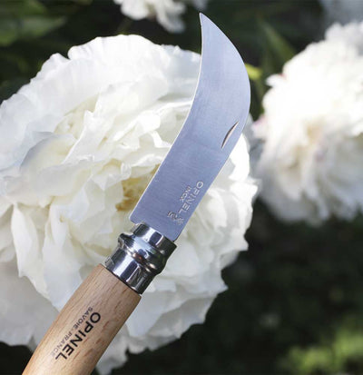 Opinel Pruning/Grafting Billhook Knife No8 S/S - Blister pack - Wood Tamer