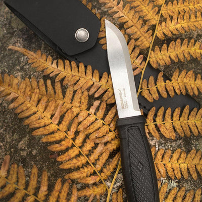 Morakniv Garberg Survival Kit S/S Blade/Fire Starter/Sharpener/Polymer Sheath w/Paracord - Wood Tamer
