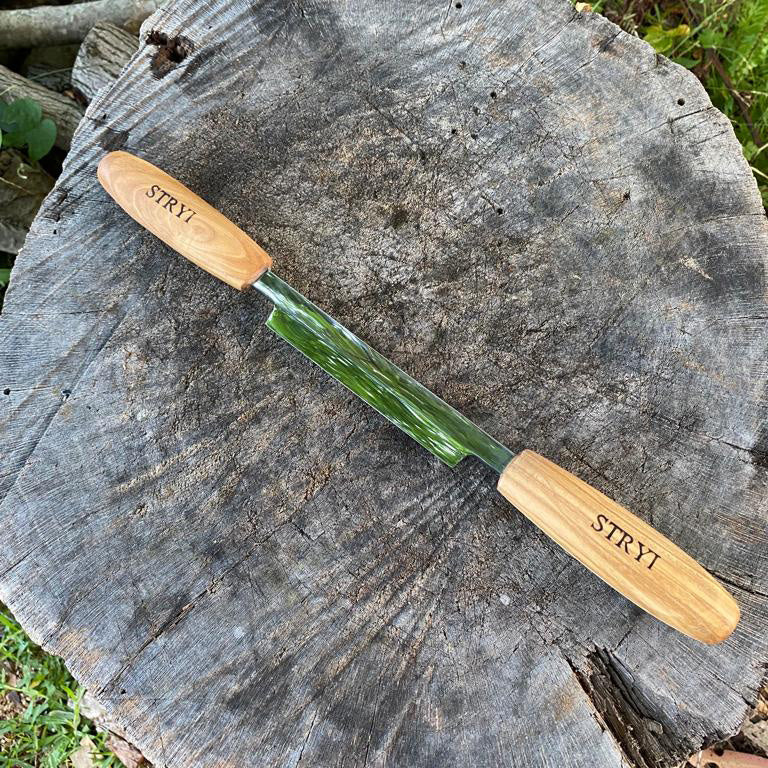 Stryi 130mm straight drawknife/shaving knife - Wood Tamer