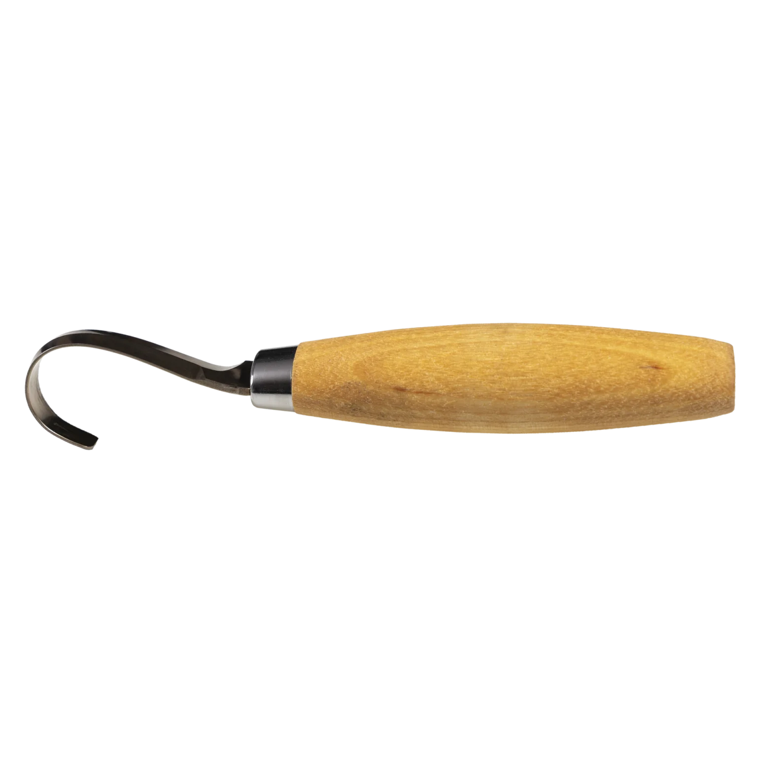Mora 164 Hook Knife with Leather Sheath - Wood Tamer