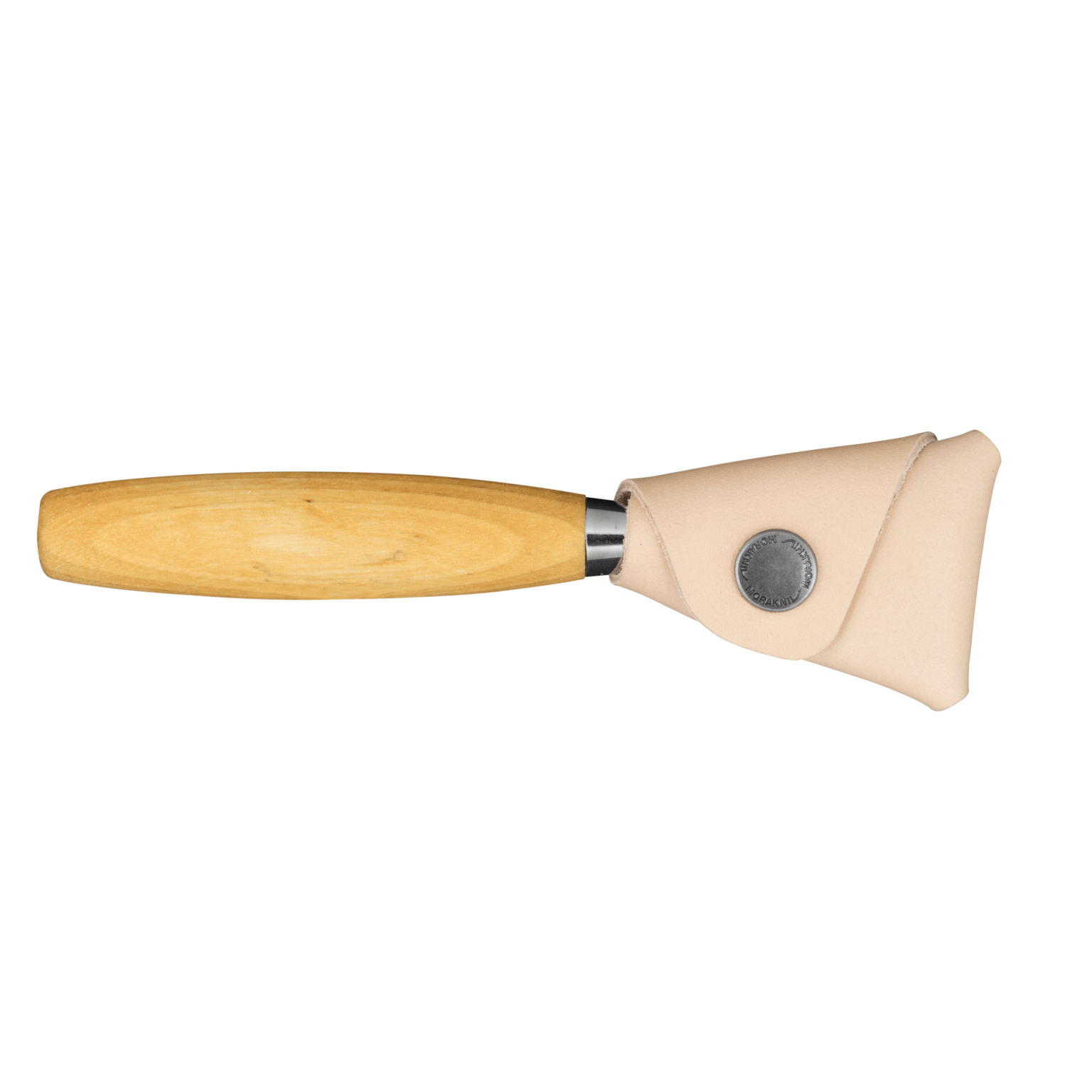 Mora 164 Hook Knife with Leather Sheath - Wood Tamer