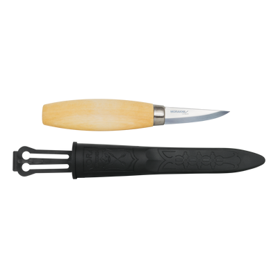 Mora 120 (C) Natural - Wood carving knife - Wood Tamer