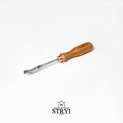 Stryi Short Bent Gouge - Wood Tamer