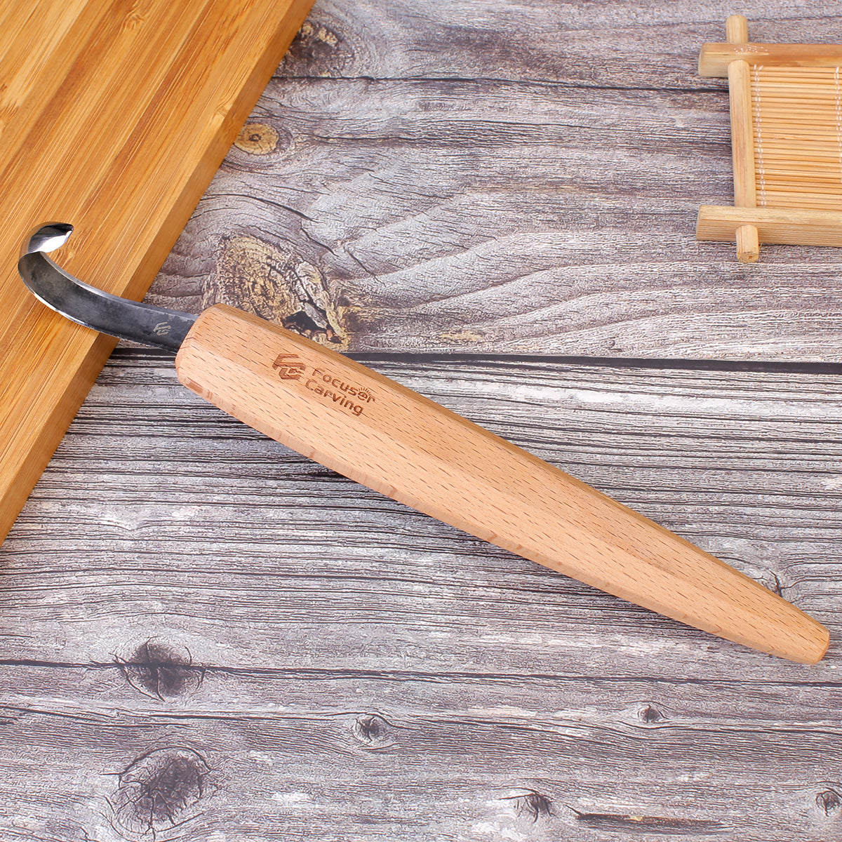 Focuser Medium Hook Knife - Wood Tamer