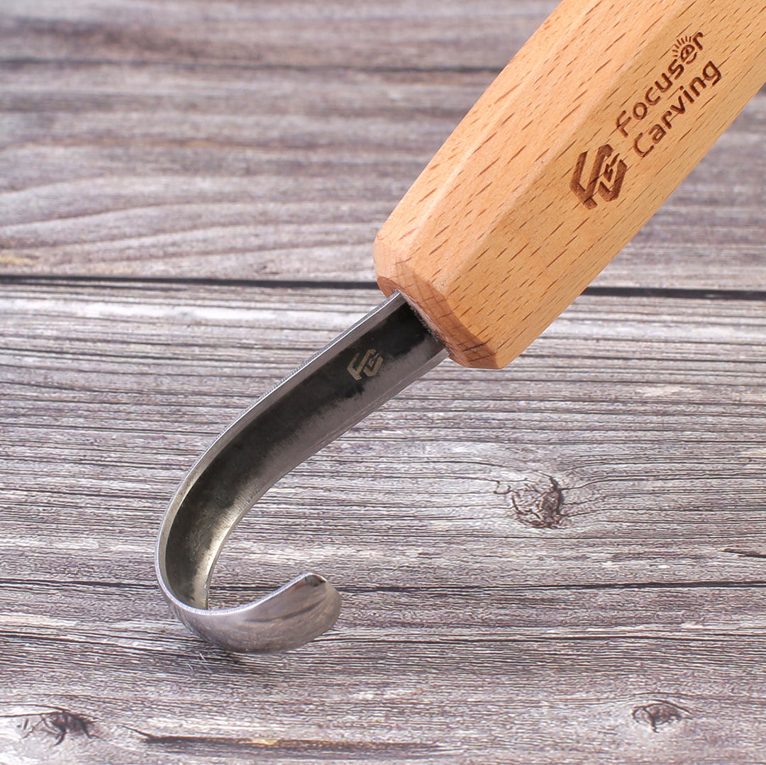 Focuser Medium Hook Knife - Wood Tamer