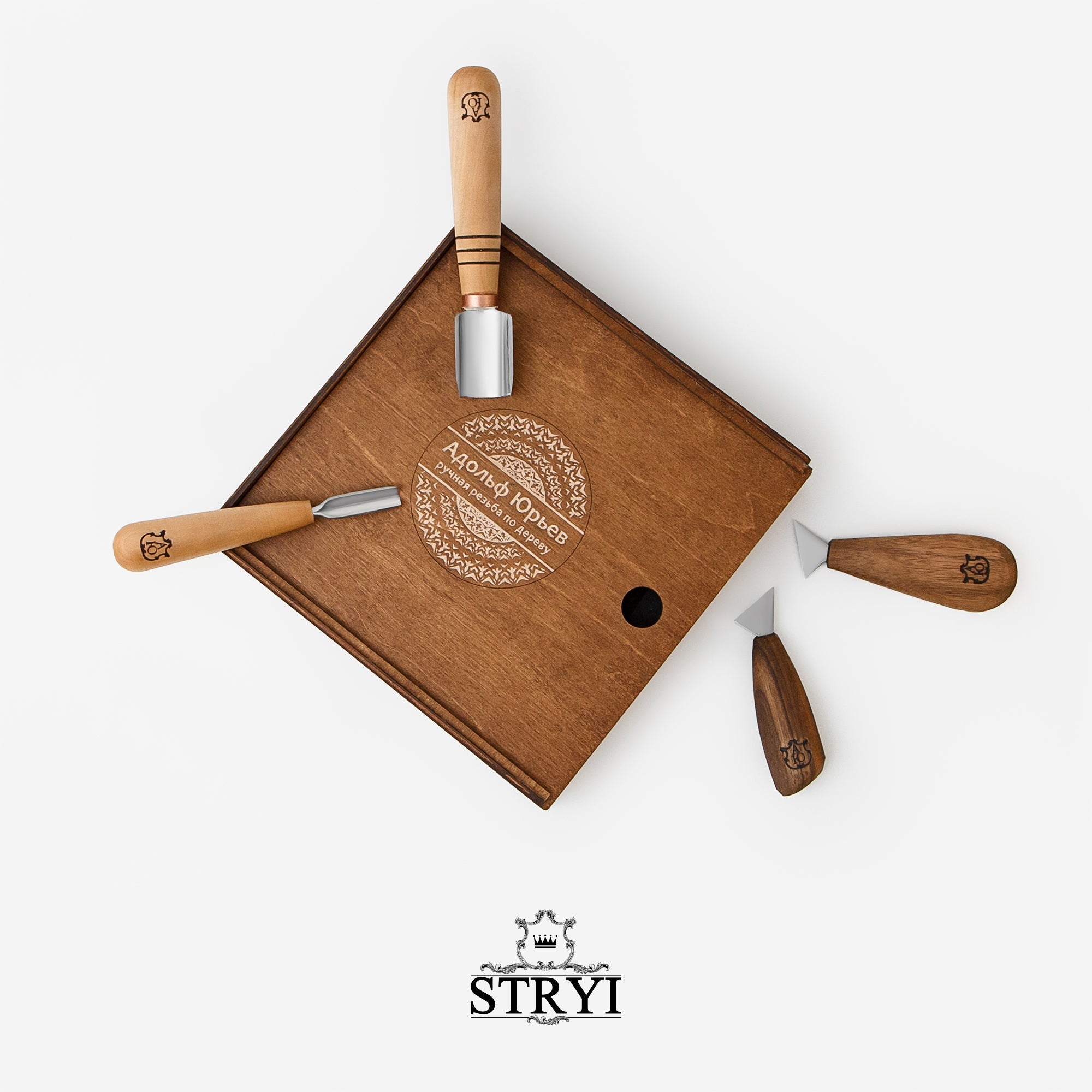 Stryi Basic Wood Carving Tools Set - Wood Tamer