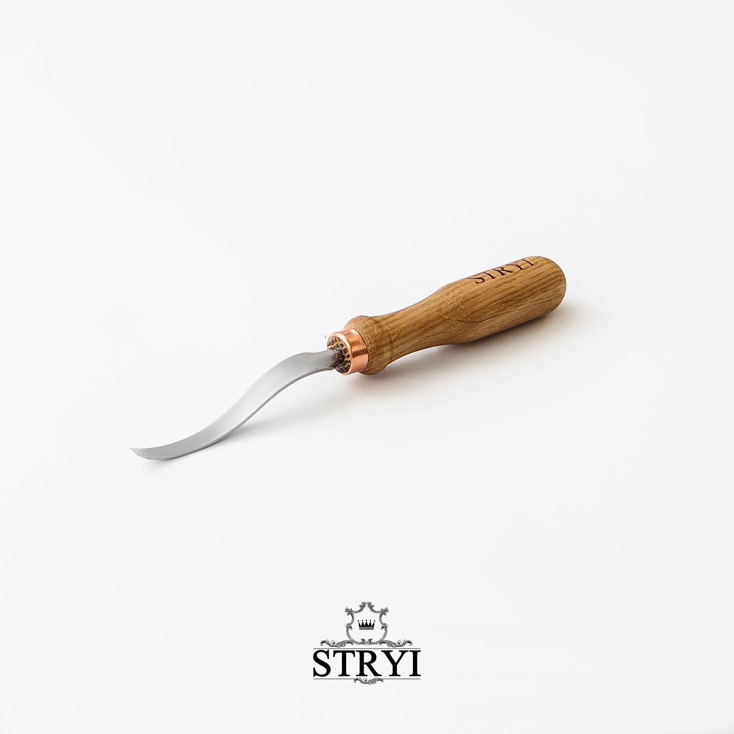 Stryi Long Bent Gouge 1L - Flat - Wood Tamer