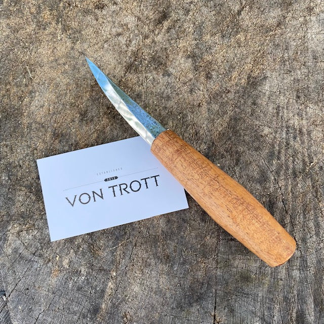 Von Trott 80mm Sloyd Knife - Wood Tamer