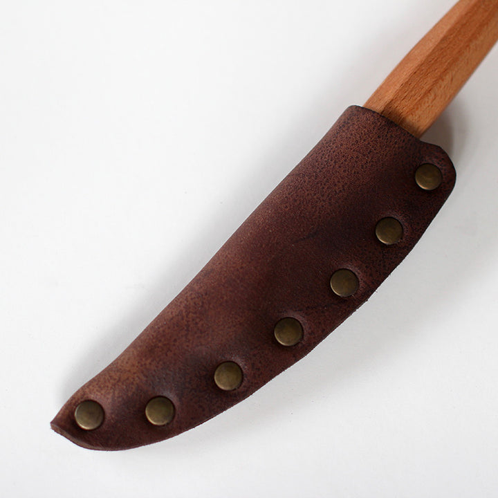 Spoon knife right hand open curve - Wood Tamer
